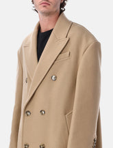 AMI Paris long double-breasted wool coat -  | Spazio Pritelli