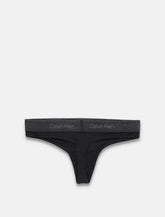 Calvin Klein metallic band Icon cotton and modal thong -  | Spazio Pritelli