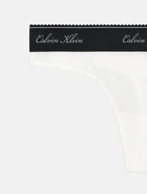 Calvin Klein scalloped edge thong -  | Spazio Pritelli