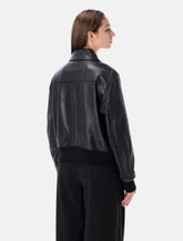 Leather jacket AMI Paris -  | Spazio Pritelli