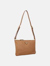 Prada Leather Pouch with Logo -  | Spazio Pritelli