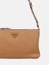 Prada Leather Pouch with Logo -  | Spazio Pritelli