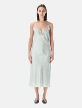 Róhe lace silk slip dress -  | Spazio Pritelli