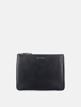 Comme des Garçons Wallet large big bow leather pouch -  | Spazio Pritelli