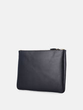 Comme des Garçons Wallet large big bow leather pouch -  | Spazio Pritelli