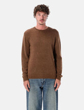 Roberto Collina camel wool sweater -  | Spazio Pritelli