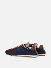 Miu Miu Plume technical fabric and suede woman's sneakers -  | Spazio Pritelli
