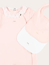 Set regalo neonata in cotone rosa Chloé -  | Spazio Pritelli