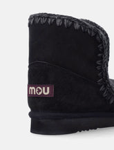 Mou Eskimo 18 sheepskin boots with crochet stitching -  | Spazio Pritelli