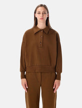 Sessùn Blove oversized polo sweatshirt -  | Spazio Pritelli