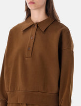 Sessùn Blove oversized polo sweatshirt -  | Spazio Pritelli