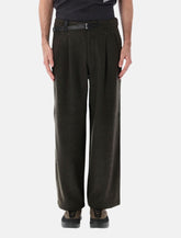and wander pleated wool wide-leg trousers -  | Spazio Pritelli