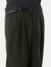 and wander pleated wool wide-leg trousers -  | Spazio Pritelli