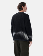 and wander jacquard shaggy crewneck sweater -  | Spazio Pritelli