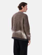 and wander jacquard shaggy crewneck sweater -  | Spazio Pritelli