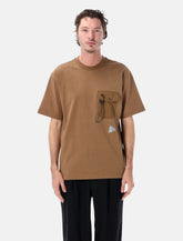 and wander heavy cotton pocket SS T-shirt -  | Spazio Pritelli