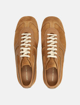 Dries Van Noten tan suede sneakers -  | Spazio Pritelli
