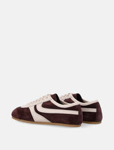 Dries Van Noten dark purple suede sneakers -  | Spazio Pritelli