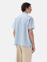 Obey Alan stripe seersucker shirt -  | Spazio Pritelli