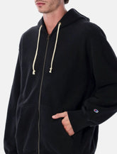Felpa oversize con cappuccio e zip di Champion -  | Spazio Pritelli