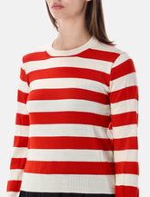 Comme des Garçons Girl striped wool sweater -  | Spazio Pritelli