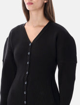 La Piscine fitted ribbed knit cardigan -  | Spazio Pritelli