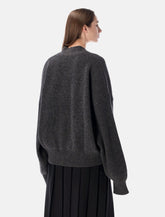 La Piscine oversized ribbed knit cardigan -  | Spazio Pritelli