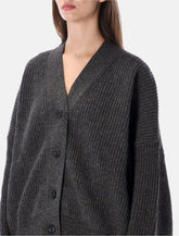 La Piscine oversized ribbed knit cardigan -  | Spazio Pritelli