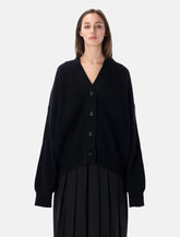 La Piscine oversized ribbed knit cardigan -  | Spazio Pritelli