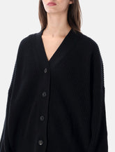 La Piscine oversized ribbed knit cardigan -  | Spazio Pritelli