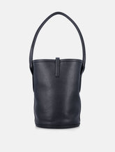 Marylle small grainy leather bucket bag -  | Spazio Pritelli