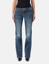 Khaite Conforti low-rise flare jeans -  | Spazio Pritelli