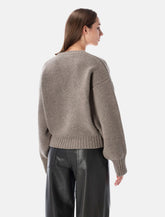 Róhe V-neck wool pullover -  | Spazio Pritelli