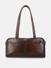 Prada Carry large antiqued leather top-handle bag -  | Spazio Pritelli