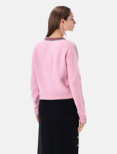 Versace Greca wool and cashmere cardigan -  | Spazio Pritelli
