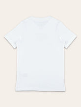 T-shirt bianca in cotone bambino Nike con logo -  | Spazio Pritelli