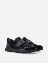 Prada Prax mesh and leather loafers -  | Spazio Pritelli