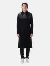 Fendi wool and leather parka -  | Spazio Pritelli
