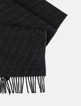 Fendi FF Zucca wool cashmere scarf -  | Spazio Pritelli