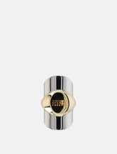 MM6 Maison Margiela two-tone ring -  | Spazio Pritelli
