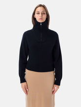 MM6 Maison Margiela cropped zip knit -  | Spazio Pritelli