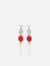 Ottolinger Chandelier Dip crystal earrings -  | Spazio Pritelli