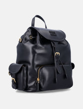 Miu Miu leather backpack with pockets -  | Spazio Pritelli