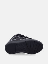 Sneakers Lanvin Curb in raso con strass da donna -  | Spazio Pritelli