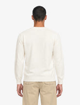 MC2 Saint Barth men's crewneck sweater with print and embroidery -  | Spazio Pritelli