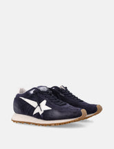 Golden Goose Running Marathon woman's sneakers navy blue -  | Spazio Pritelli