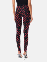 Marine Serre all-over Moon print leggings -  | Spazio Pritelli