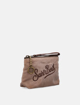 MC2 Saint Barth Mini Aline waxed pouch -  | Spazio Pritelli