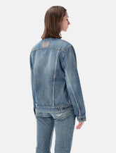 Balenciaga Hourglass denim jacket -  | Spazio Pritelli
