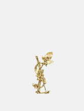 Saint Laurant Botanic Cassandre Gold Brooch -  | Spazio Pritelli